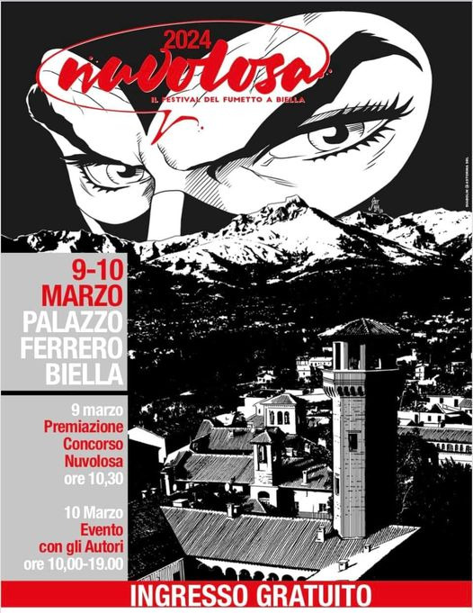 NUVOLOSA 2024 | Il Festival del Fumetto a Biella | VI edizione