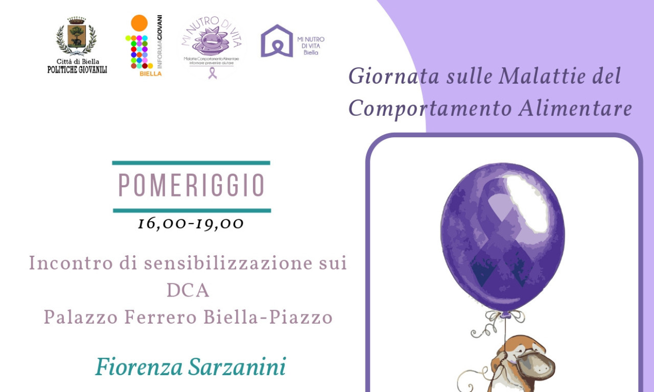 Incontro di sensibilizzazione sui DCA | Disturbi del comportamento alimentare