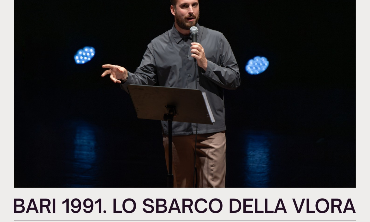 28 03 26 |Bari 1991. Lo sbarco della Vlora – una storia che ci riguarda ancora | Racconto dal vivo di Lorenzo Baravalle