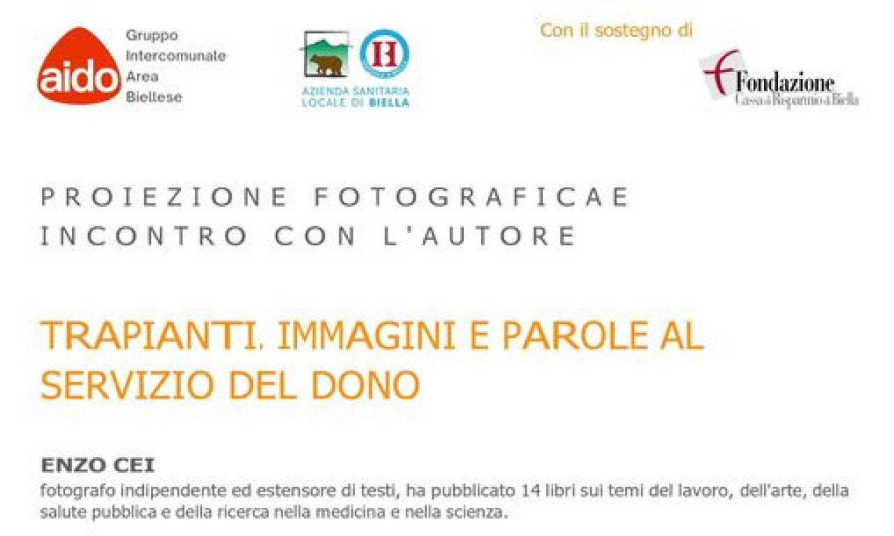 Trapianti, Immagini e parole al servizio del dono