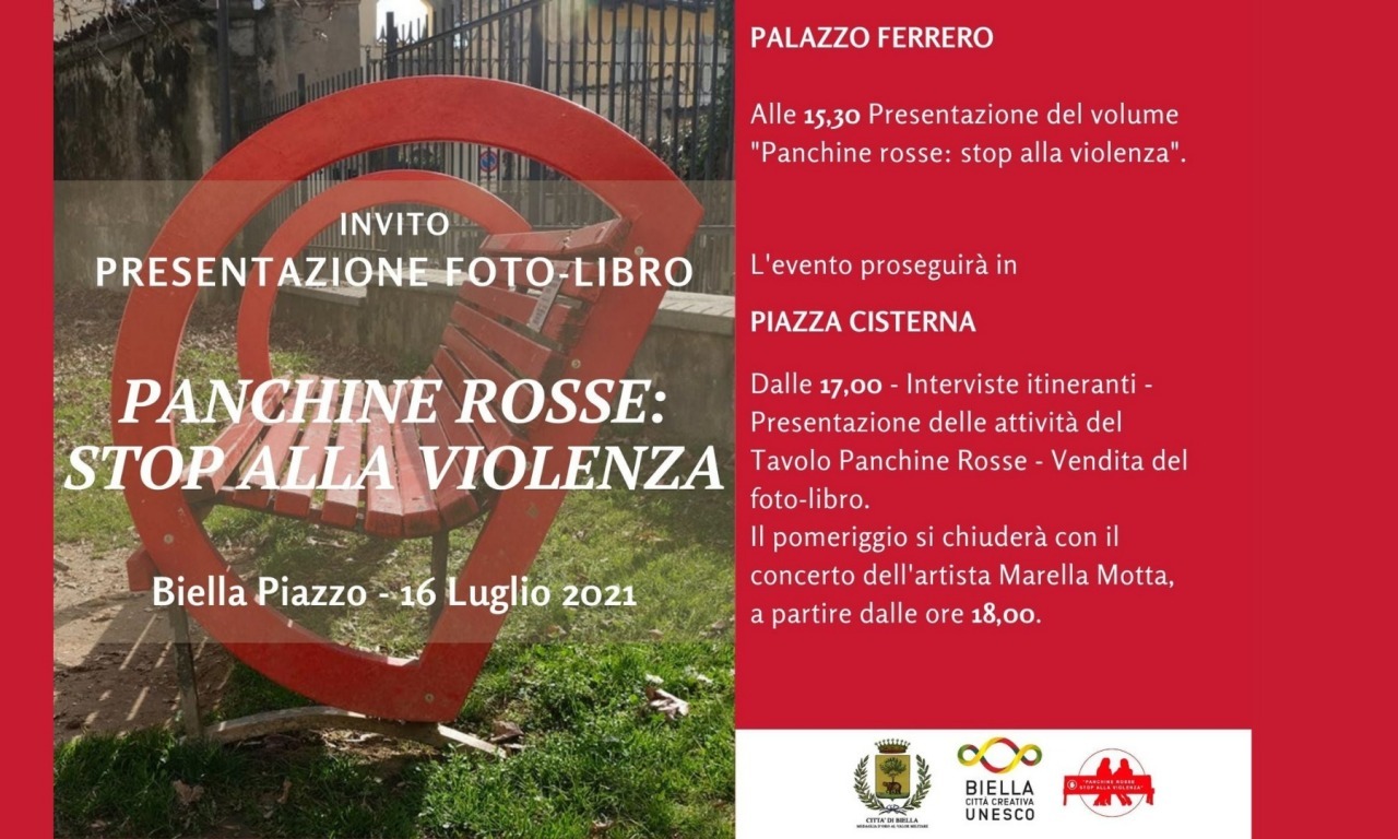 Panchine Rosse: stop alla violenza